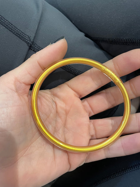 Jelly bangle oro brillante