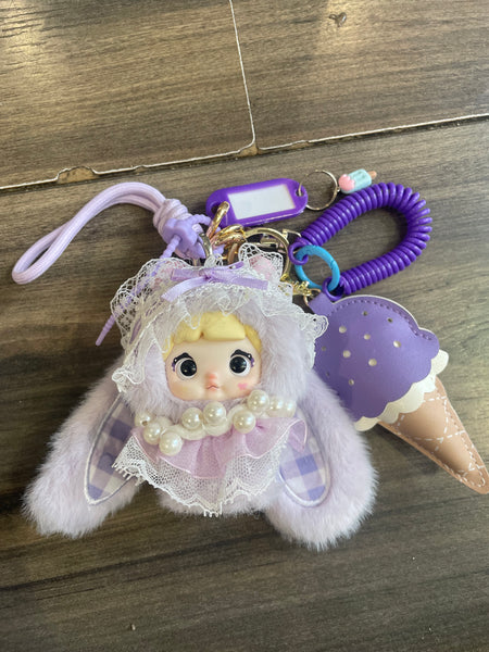 Pimp your Bag Baby Nommi Sweetheart Bunny series Grape gummy