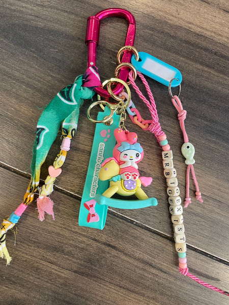 Pimp your Bag Keychain charms per borsa e portachiavi my Melody cavalluccio a dondolo