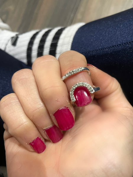 Anello Melory per unghia crystal due varianti colore