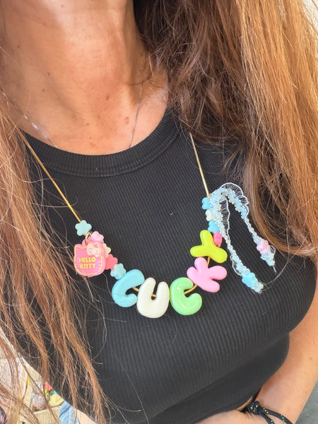 Collana Colors  con scritta varie scritte