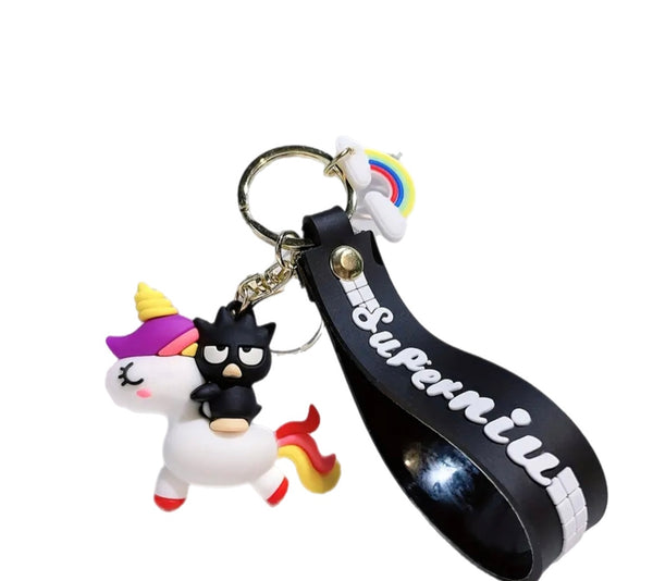 Pimp your Bag Keychain charms per borsa e portachiavi badtz maru unicorno