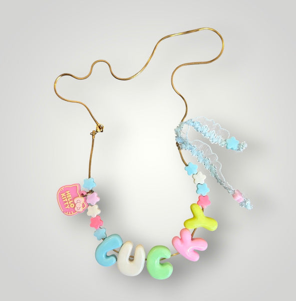 Collana Colors  con scritta varie scritte