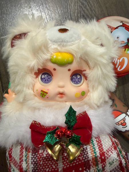 Pimp your bag MM Milk Candy  serie Christmas orsacchiotto calza di Natale