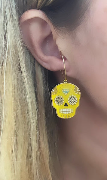 Coppia orecchini  principessa glam remedios calavera