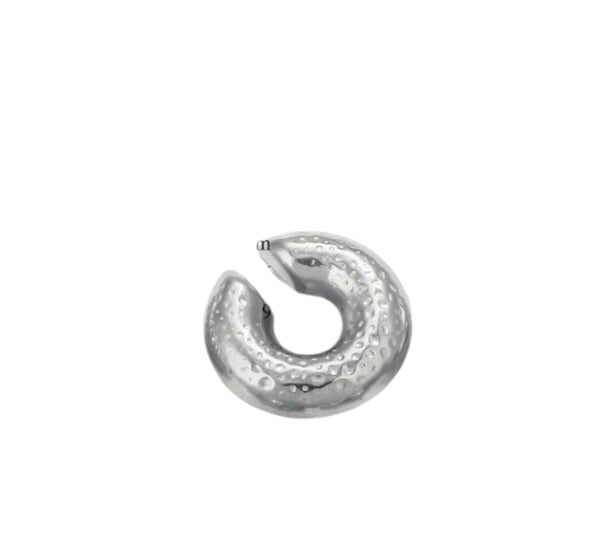 Mono Earcuff donuts Cecilia liscio due varianti colore