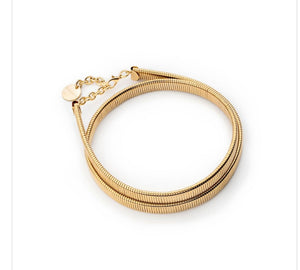Collana  cintura circe  botteguccia snake piatto grande