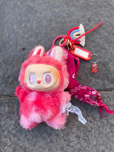 Pimp your Bag Keychain charms per borsa e portachiavi Labubu the monsters energy love