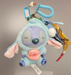 Pimp your Bag stitch turchese con donuts