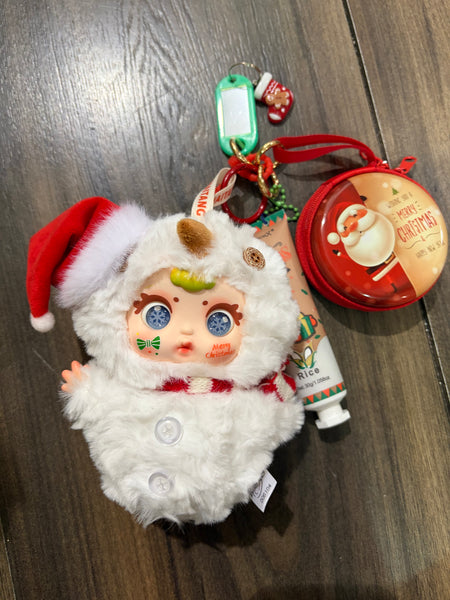 Pimp your bag MM Milk Candy  serie Christmas pupazzo di neve