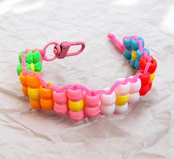 Bracciale Colors Flowers pony Beads