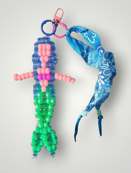 Pimp your bag Colors keychain Sirenetta pony Beads Vari utilizzi e vari colori