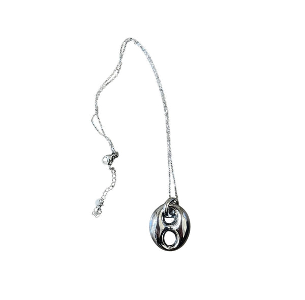 Collana big chain pendente due varianti colore