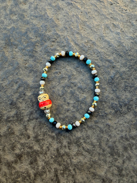 Bracciale chinitos de la Buena suerte rosso Limited Edition