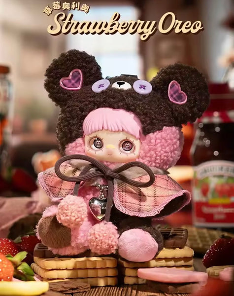 Pimp your bag Maymei Tiny Bear Cookie Series strawberry Oreo