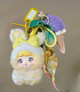 Pimp your Bag Baby Nommi Sweetheart Bunny series Pudding  Cream