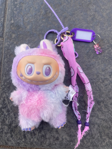 Pimp your Bag Keychain charms per borsa e portachiavi Labubu the monsters energy luck