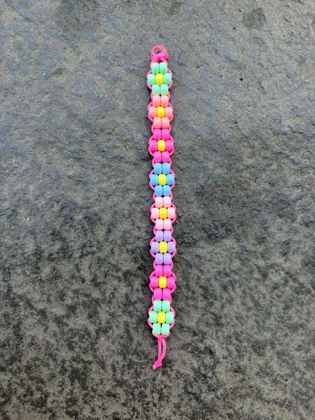 Bracciale Colors Flowers mini pony Beads
