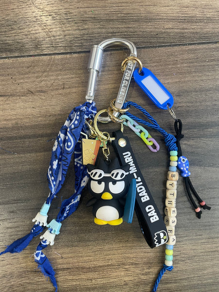 Pimp your Bag Keychain charm per borsa e portachiavi badtz maru beach