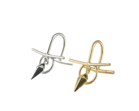Face jewels Orecchino per labbro
con borchietta e cerchio  Labret clip non serve
avere il buco due varianti colore