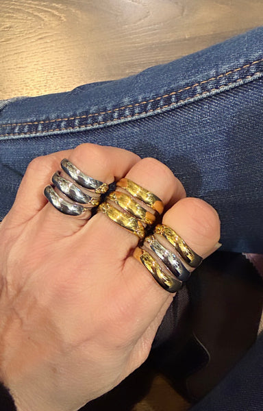 Anello Adelaide  tre  varianti colore