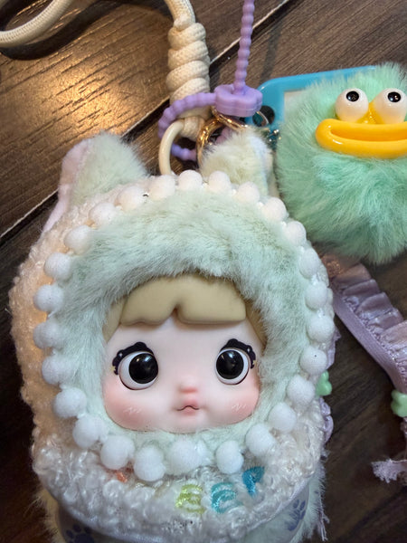 Pimp your bag Baby Nommi serie Fairtytale town agnello soffice favola del Lupo e l’agnello