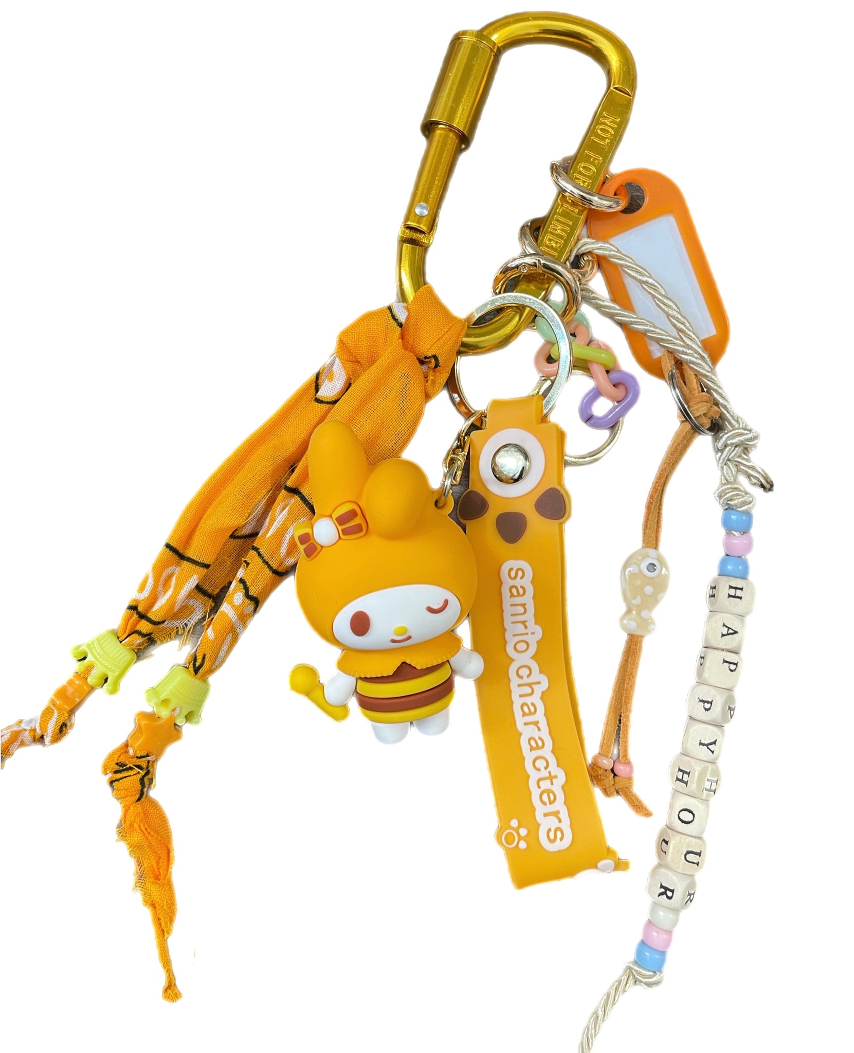 Pimp your Bag Keychain charms per borsa e portachiavi My Melody apetta