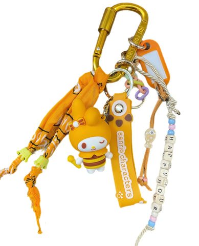 Pimp your Bag Keychain charms per borsa e portachiavi My Melody apetta