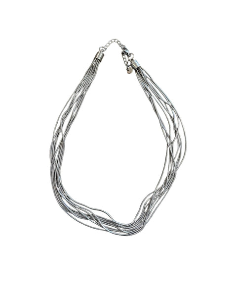 Collana Michelle multifili Mini snake due varianti colore
