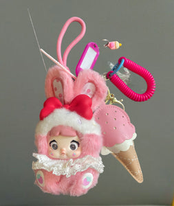 Pimp your Bag Baby Nommi Sweetheart Bunny series Strawberry  Cream