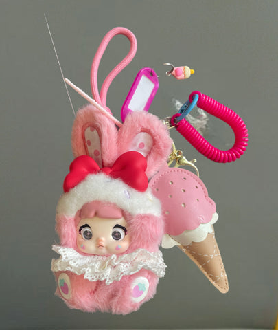Pimp your Bag Baby Nommi Sweetheart Bunny series Strawberry  Cream