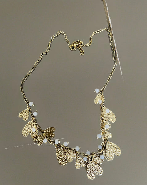 Collana gitana vuoti e crystal vari colori