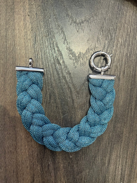 Bracciale So glamour treccia vari colori
