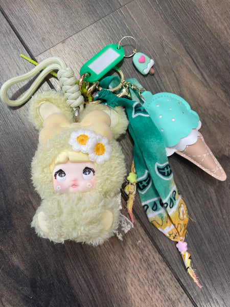 Pimp your Bag Baby Nommi Sweetheart Bunny series Mint Cream