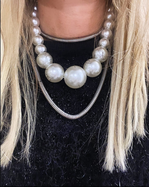 Collana botteguccia snake tubolare modello lungo o corto