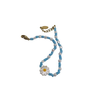 Bracciale perline e Margherita vari colori