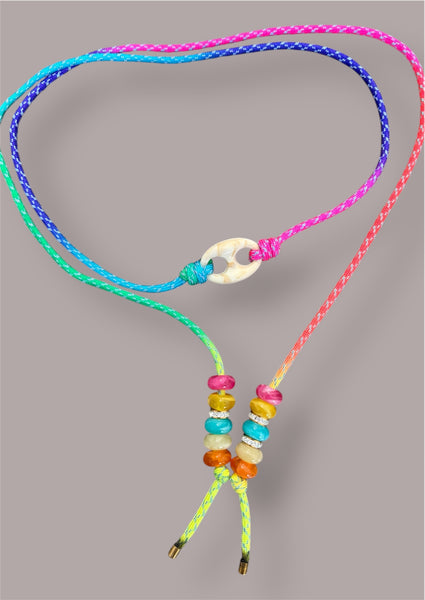 Collana Marine Florida centrale chain burro marmorizzato  in vari colori