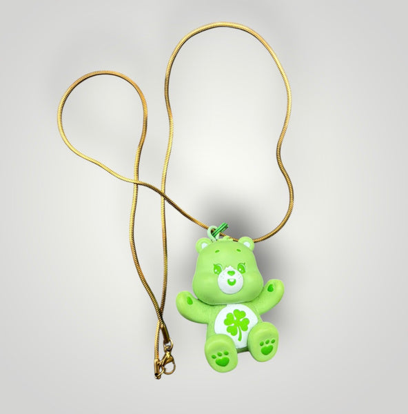 Collana Orsetto del cuore catenina 50 cm vari colori