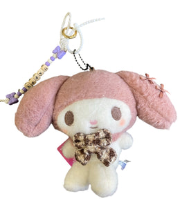 Portachiavi e applique borsa Keychain My Melody peluche tartan Pimp your Bag