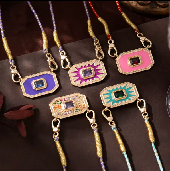 Collana Ibiza crystal vari colori
