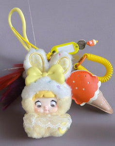 Pimp your Bag Baby Nommi Sweetheart Bunny series Pudding  Cream