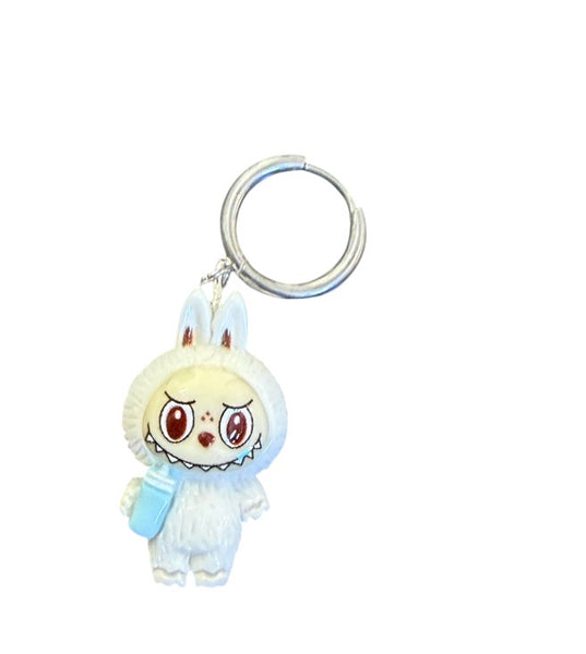 Mono orecchino Labubu con bibita vari colori