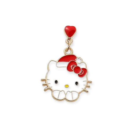 Mono orecchino Natale hallo kitty Christmas Edition