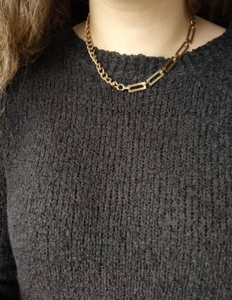 Collana Cassandra bold più Chain