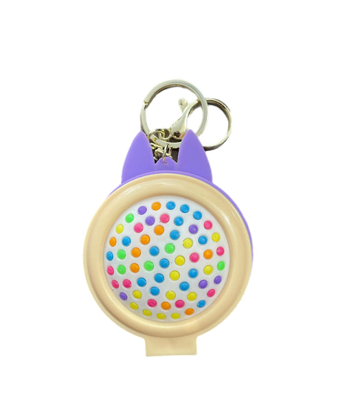Spazzola e specchietto Labubu portachiavi Pimp your Bag vari colori