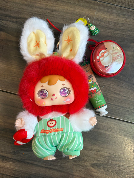 Pimp your bag Samuel serie Christmas coniglio di Mela Apple Bunny