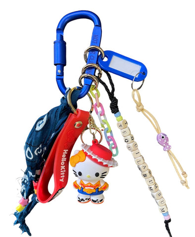 Pimp your Bag Keychain charms
per borsa e portachiavi hallo kitty
messicana
