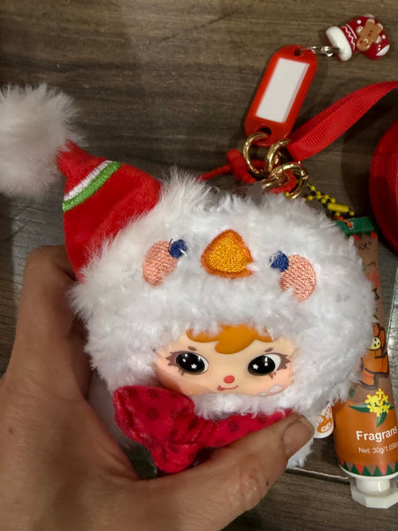 Pimp your bag Samuel serie Christmas good night song Snow Man pupazzo di neve