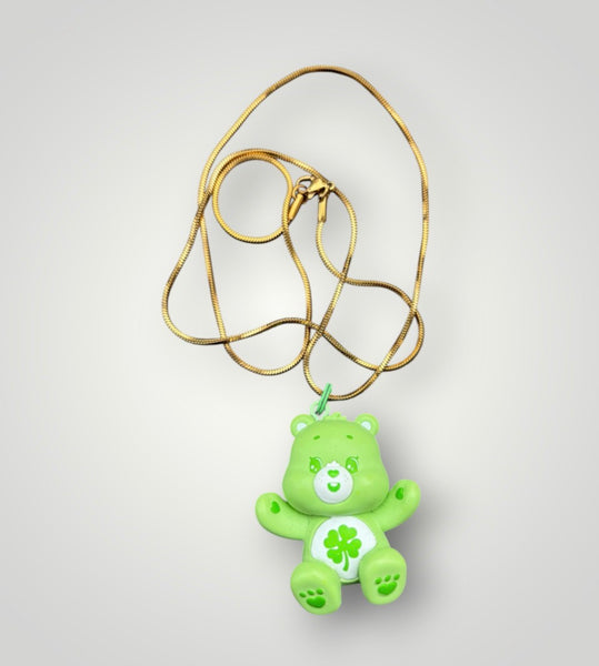 Collana orsetto del Cuore catenina 60 cm vari colori