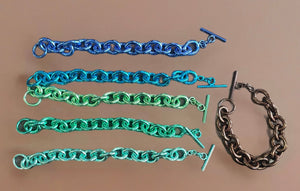 Bracciale Chain ovale grande So Glamour vari colori